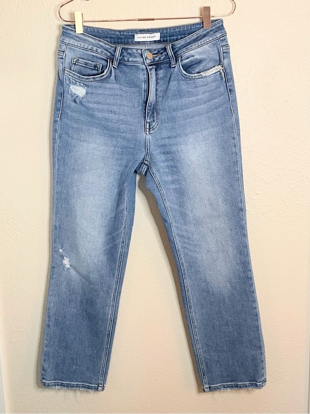 Flying Monkey High Rise Slim Straight Jeans Size 30